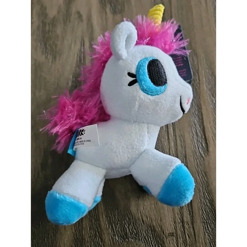 Bark Box Small Bob The Barking Unicorn Plush Dog Toy Crinkle Squeaker NWT